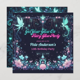 Invitation Thème Fairy Fairy Party - Fairytale After Dark