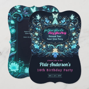 Invitation Thème Fairy Fairy Party - Fairytale After Dark