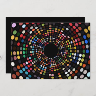 Invitation Thème rétro des années 60