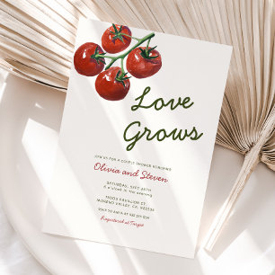 Invitation Thème Tomato Party Couple Douche