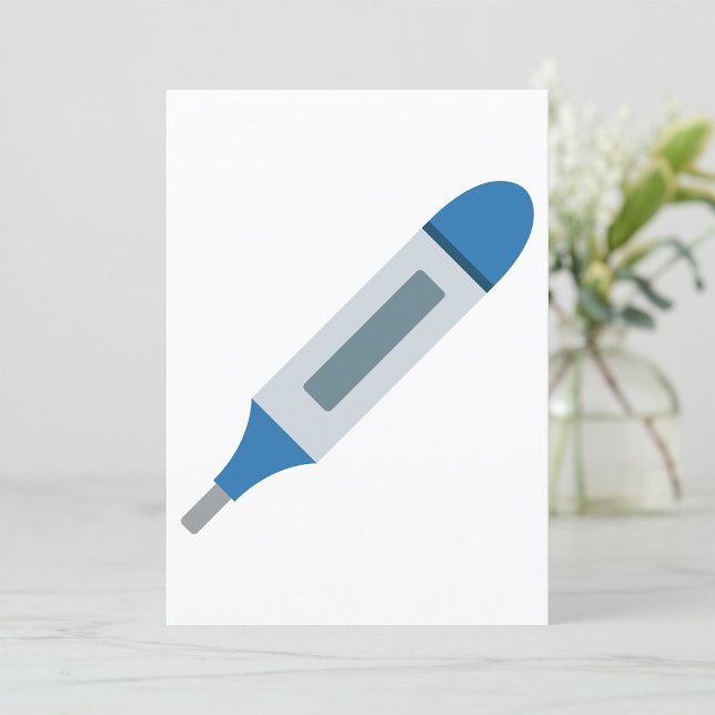 Invitation Thermomètre Médicale (Créateur téléchargé)