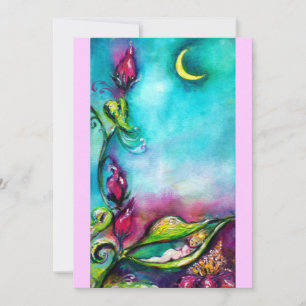 INVITATION THUMBELINA, BABY SHOWER