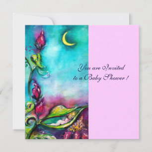 INVITATION THUMBELINA, BABY SHOWER