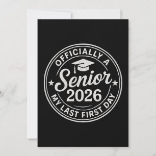 Invitation Timbre Premier Jour Senior 2026