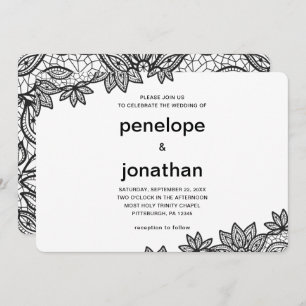 Invitation Timeless Wedding