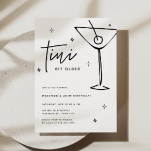Invitation TIni Bit Anniversaire de Martini