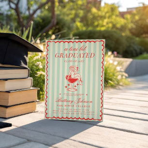 Invitation Tini Bit Gradué Western Cowgirl Graduation