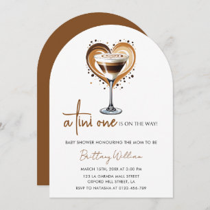 Invitation Tini One Martini Baby shower Arch