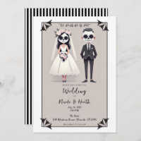 Tip Toe Sugar Skull Bride et Mariage de chambre