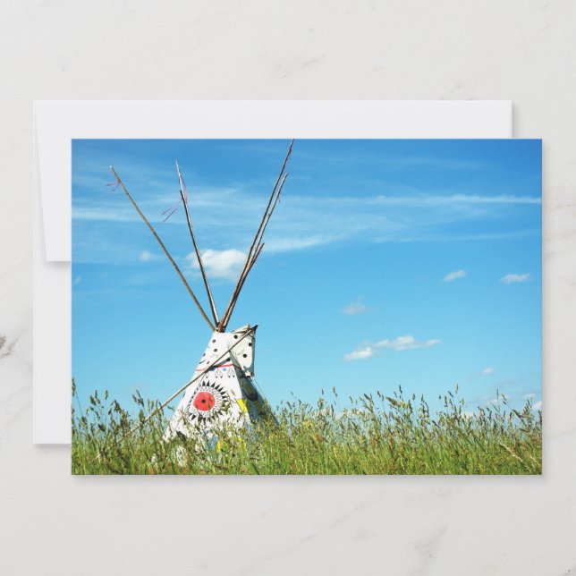 Invitation Tipi (Devant)