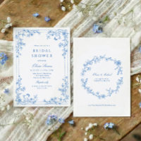 Toile de Jouy Chinoiserie Bleue et Blanche pour Ma