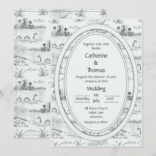 Invitation Toile du Loch Ness
