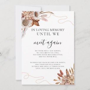 Invitation Tomber amoureux Symbole Mariage Boho Flowers