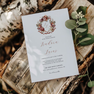 Invitation Tomber dans l'amour   Cimetière Mariage des fleurs
