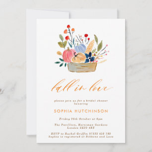 Invitation Tomber dans l'amour Fleurs et Fête des mariées Cit