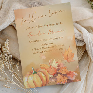 Invitation Tombez amoureuse future mariée - Mariée romantique