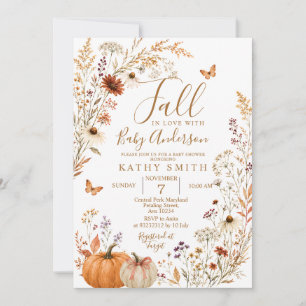 Invitation Tombez amoureux de la Baby Shower