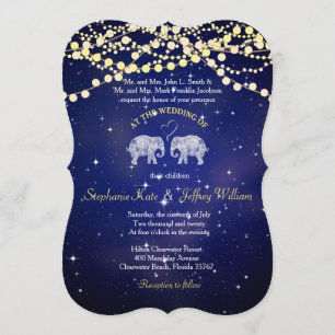Invitation TONNES D'AMOUR / ECLAIRAGE Nuit Mariage Invite