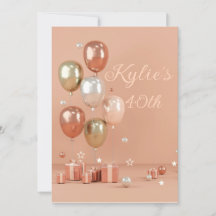 Tons des ballons roses 40e