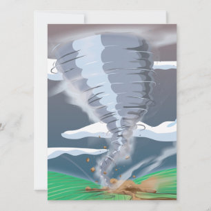 Invitation Tornade Twister