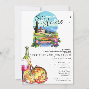 Invitation Toscane Italie   Alimentation italienne   Dîner de
