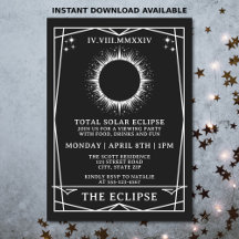 Total Solaire Eclipse 2024 Tarot Viewing Party