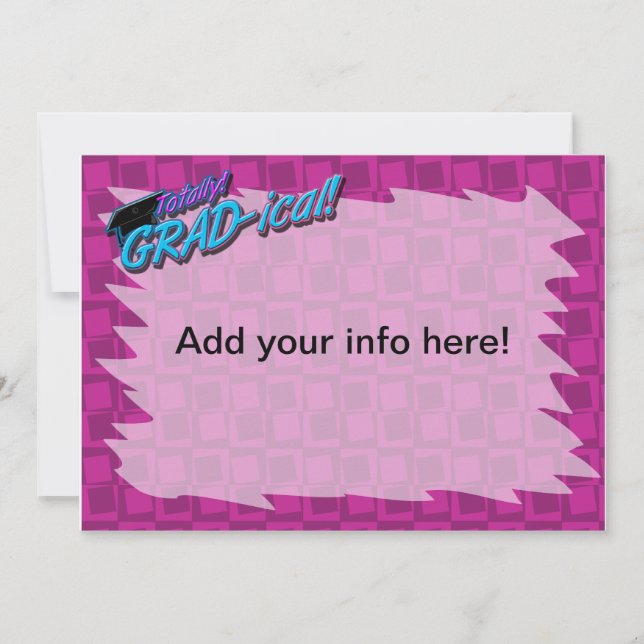 Invitation totalement pâle (Devant)