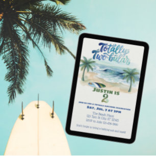 Invitation Totalement Two-buillar, Surf 2e anniversaire