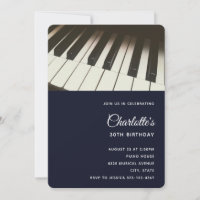 Touches de piano noir et blanc Photographie Annive