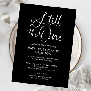 Invitation Toujours Chic La Renouvellement de Voeux de Mariag