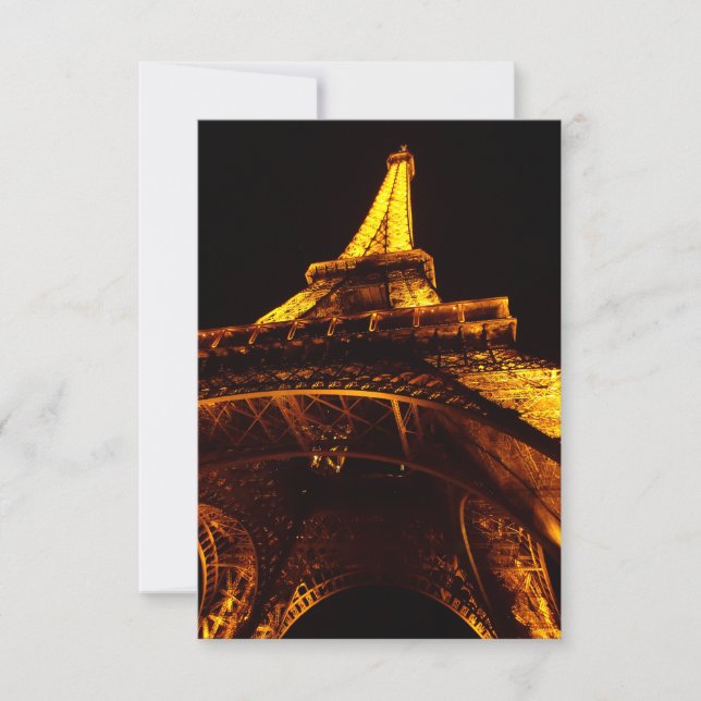 Invitation tour eiffel (Devant)