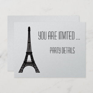 Invitation Tour Eiffel Paris