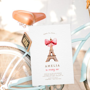 Invitation Tour Eiffel Paris Anniversaire