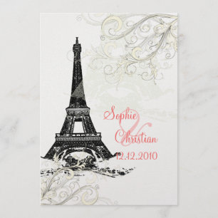 Invitation Tour Eiffel+tournois de Champagne Shimmer