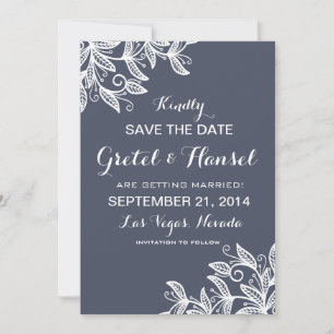 Invitation tourbillon de doodle feuille