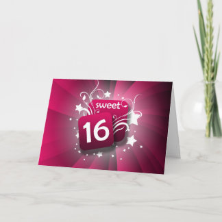 Invitation Tourbillons et étoiles roses doux 16