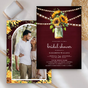 Invitation Tournages de tournesols Bourguignon Jar Photo Show