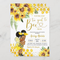 Tournesol Afro Trop bon pour être vrai Baby shower