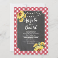 Tournesol blanc rouge mariage En vichy lumières fl