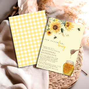Invitation Tournesol Jaune Elle A Trouvé Sa Fête des mariées 