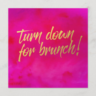 Invitation Tournez vers le bas pour le miroitement de perle