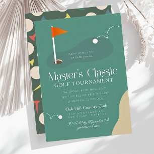 Invitation Tournoi de golf classique du maître