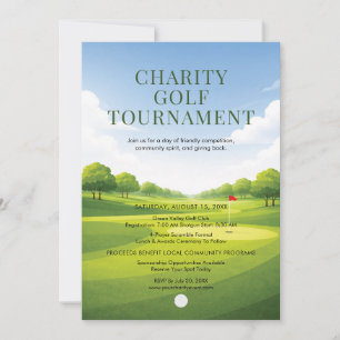 Invitation Tournoi de golf de charité