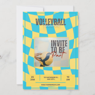 Invitation tournoi de volley-ball