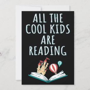 Invitation Tous Les Enfants Cool Lisent L'Invitation