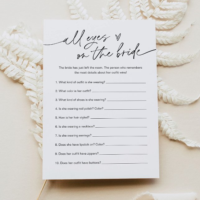 Invitation TOUS LES YEUX Sur Le Jeu De Fête des mariées De Ma (Créateur téléchargé)