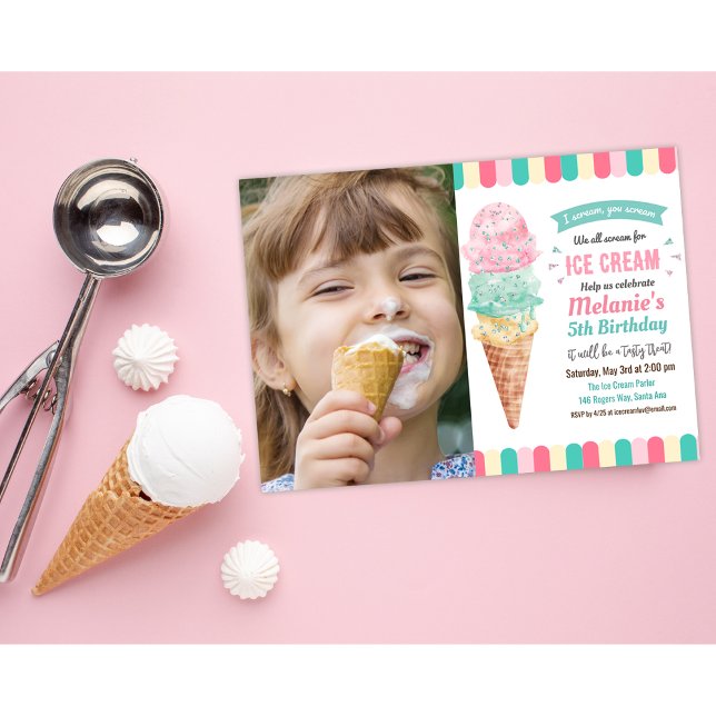 Invitation TOUT ÂGE - Carton d'invitation pailleté pour anniv (Créateur téléchargé)