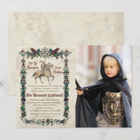 TOUT ÂGE - Photo d'anniversaire Renaissance médiév