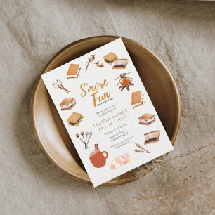 Invitation Tout âge plus amusant amis camper anniversaire