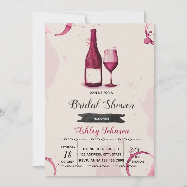 Invitation Tout ce dont vous avez besoin c'est d'amour et de  (Devant)